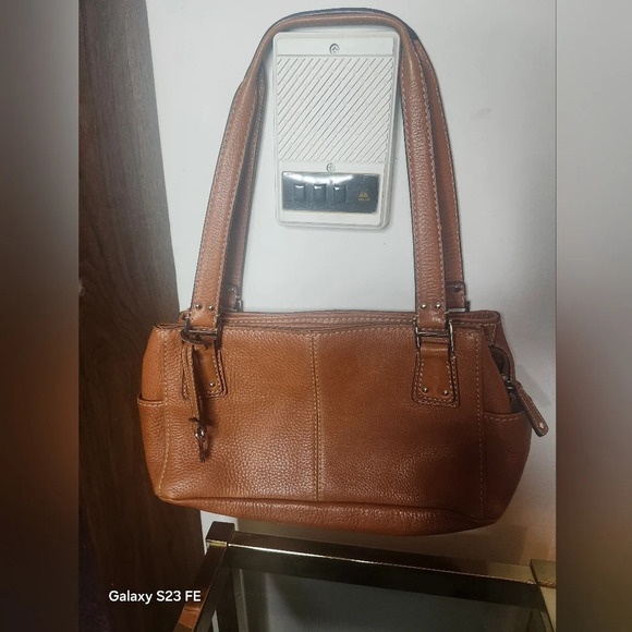 Fossil Handbags - VINTAGE Y2K FOSSIL Brown Leather Shoulder bag